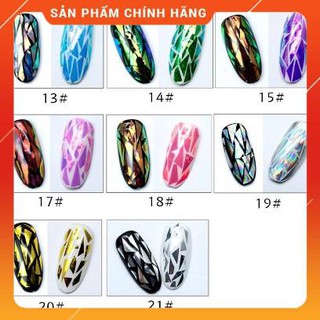 Giấy Foil Trang Trí Móng set 10 ô