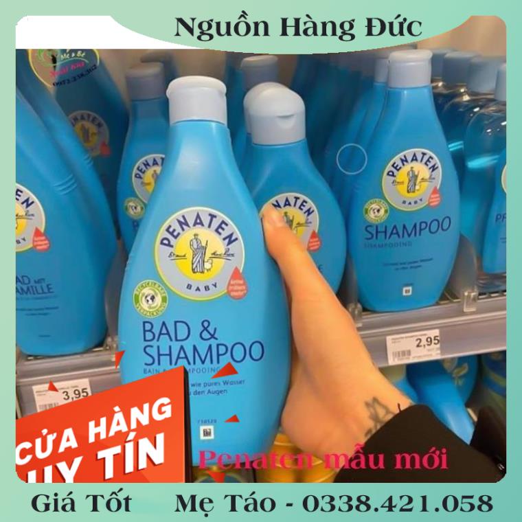 [auth] Sữa tắm gội chống cảm Penaten 400ml Đức cho bé từ sơ sinh [ Mẫu mới nhất đủ bill] [Hot]