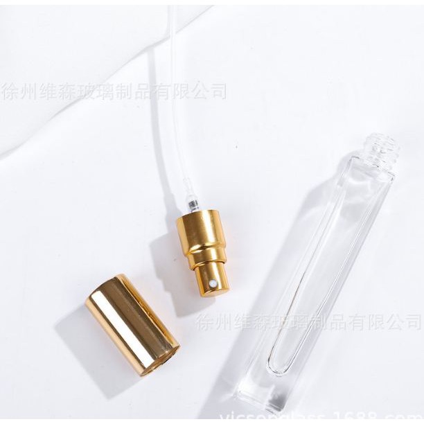 ( 10k+/ lọ) Combo 51 +2 Chai chiết nước hoa 10ml trụ Thủy tinh  12.5cm