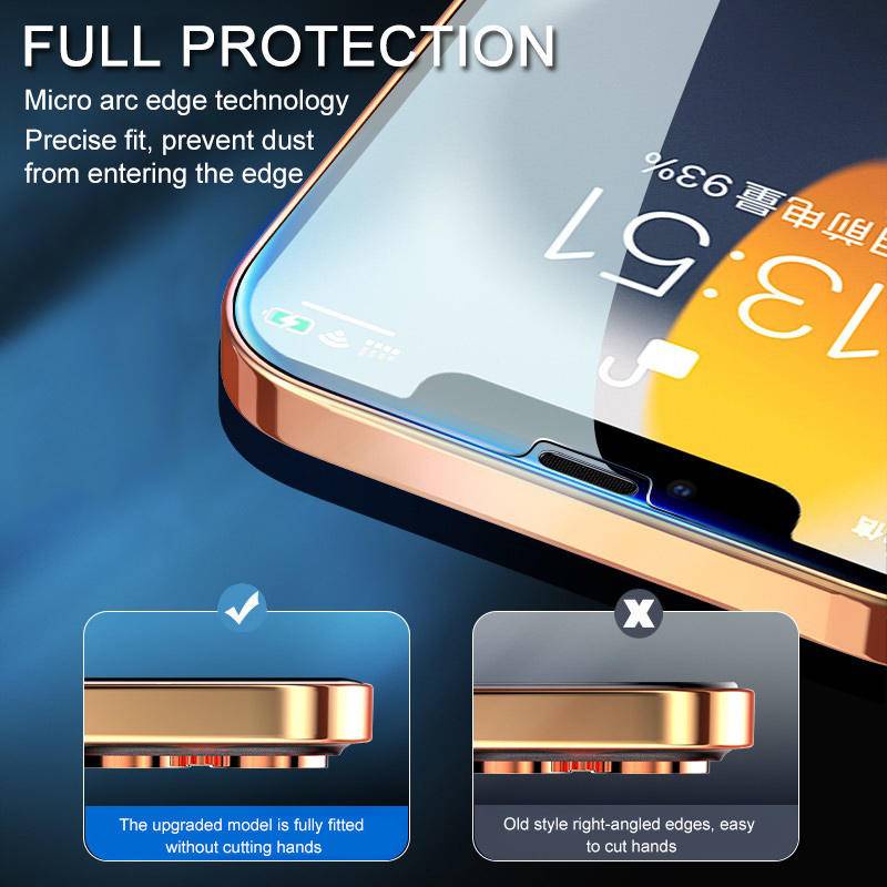 1 Kính Cường Lực Bảo Vệ Toàn Màn Hình Cho iPhone 11 12 13 Pro MAX Mini iPhone 6 6s 7 8 Plus SE 2020 2022 SE3