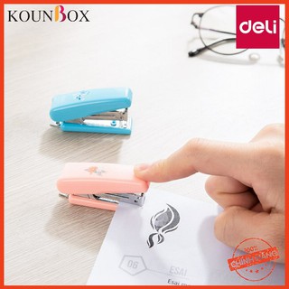 Dập Ghim Mini 😍FREESHIP😍 Bấm Kim Mini Deli 0222