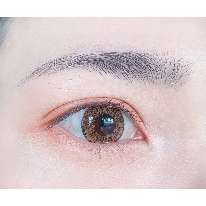 Lens nâu Naomi Brown (Độ cận 0.00-6.00)