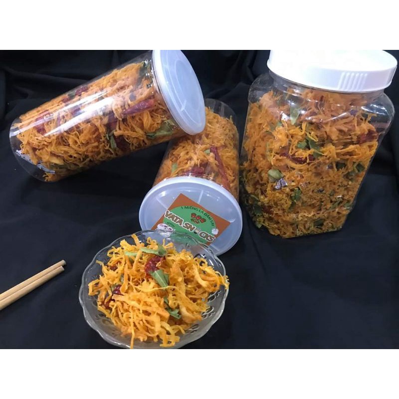 Khô gà lá chanh 300g , đồ ăn vặt shopmekun1 | BigBuy360 - bigbuy360.vn