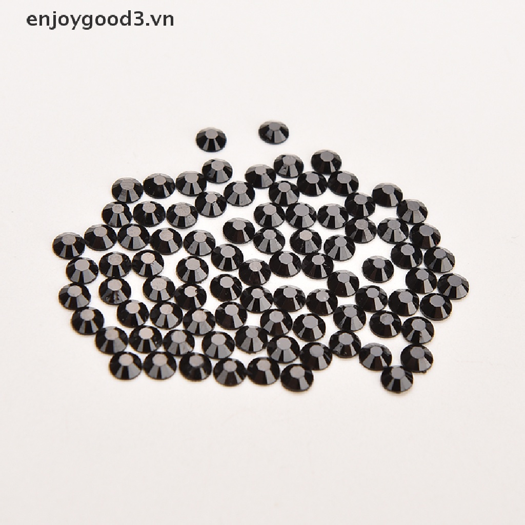 Set 1000 hạt đá pha lê tròn dùng trang trí móng 4mm DIY