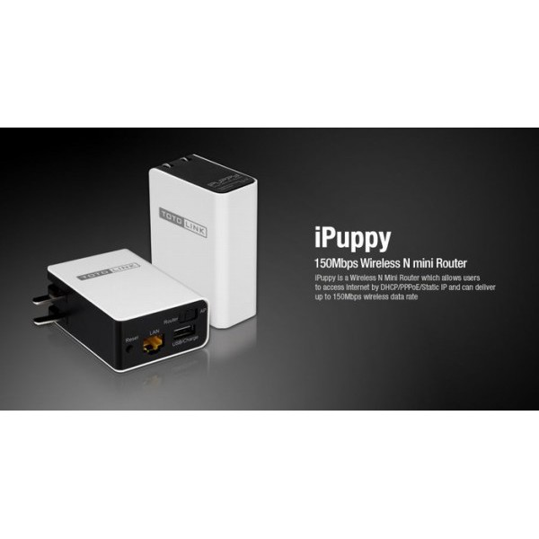 TOTOLINK iPUPPY Portable AP - Bộ kích sóng wifi đa năng