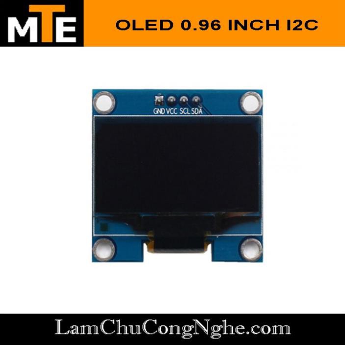 Mới! Màn hình hiển thị 128x64 Oled 0.96 Inch giao Tiếp I2C/SPI chuyên dụng