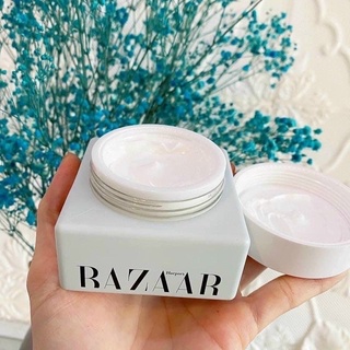 Kem tuyết trắng mịn nâng toner pha lê tuyết Bazaar harpers tone up cream