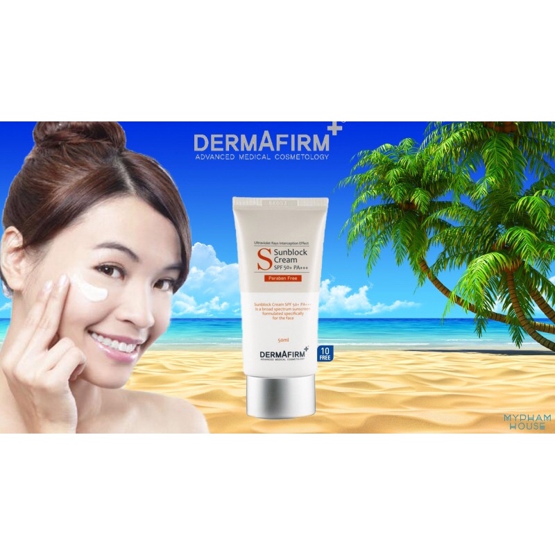 Kem chống nắng body toàn thân Dermafirm Hàn Quốc Sun Block Cream cho mọi loại da