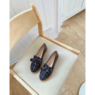 Giày moka lười gót 2cm xinh