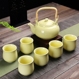 Ấm trà gốm xứ phong cách trung hoa - kèm hộp quà tặng.