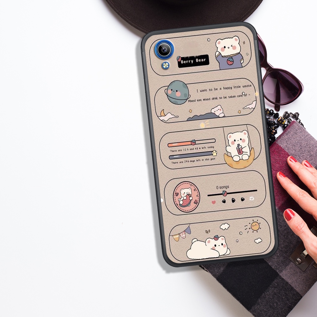 Ốp Lưng VIVO Y51 - Y91C  - Y91 - Y93 - Y95  , In Hình "Lovely Bear". Đẹp, Bền, Màu Sắc Bắt Mắt.