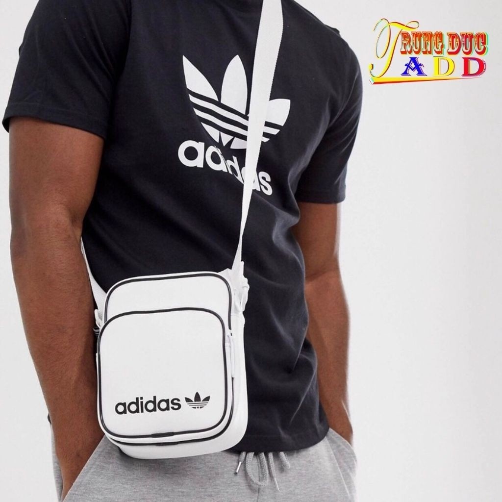 Túi Đeo Chéo Adidas Full Tag Code Da Mềm Mịn Cao Cấp Siêu Đẹp Chất Lượng Tuyệt Vời - Trungducadidas