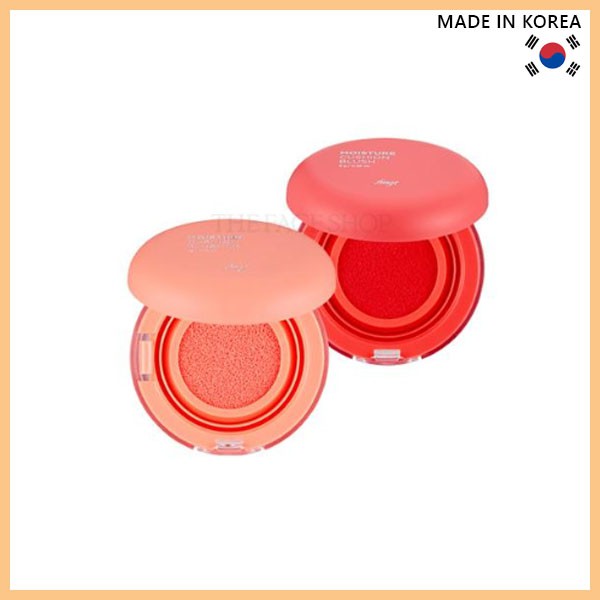 The Face Shop (Hàng Mới Về) Phấn Má Hồng Dạng Cushion Dưỡng Ẩm 8g Phong Cách Hàn Quốc