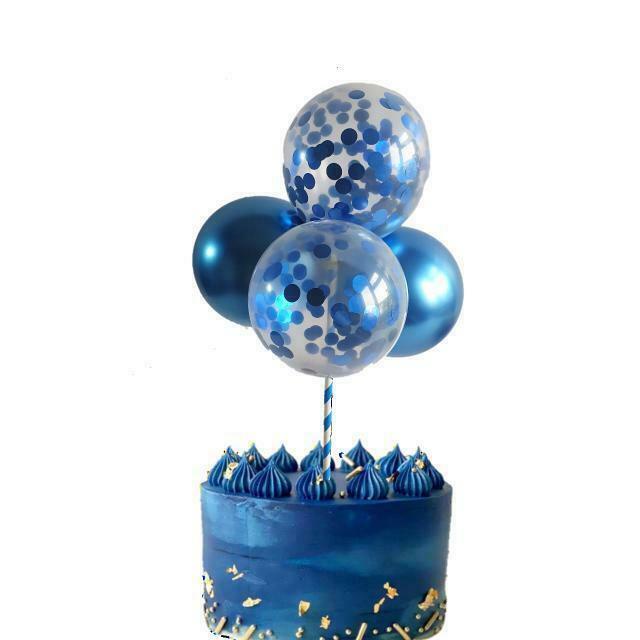 Bong Bóng Nhiều Màu Sắc Trang Trí Bánh Kem Sinh Nhật