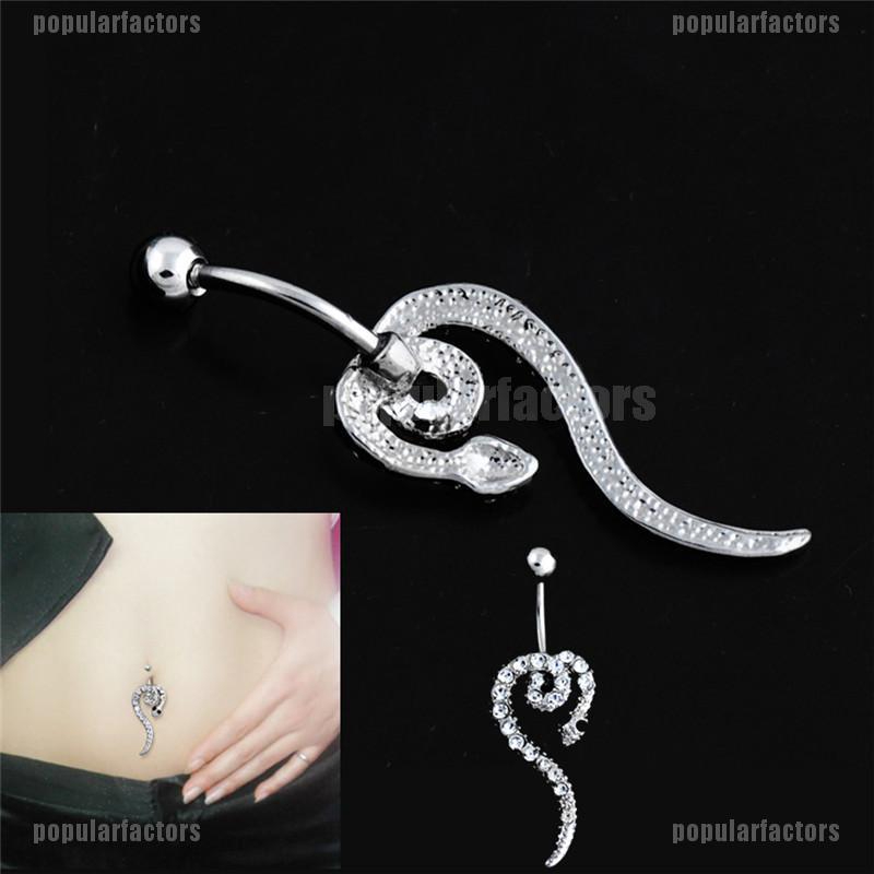 Khuyên Rốn Đính Đá Lấp Lánh