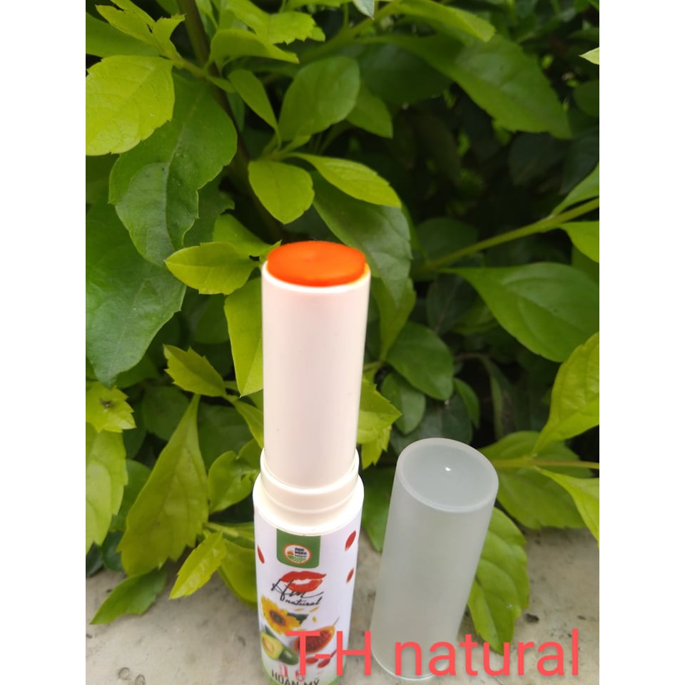 Son dưỡng môi thiên nhiên tinh dầu gấc Hoàn Mỹ handmade 100% natural - an toàn cho trẻ nhỏ và phụ nữ mang thai | BigBuy360 - bigbuy360.vn