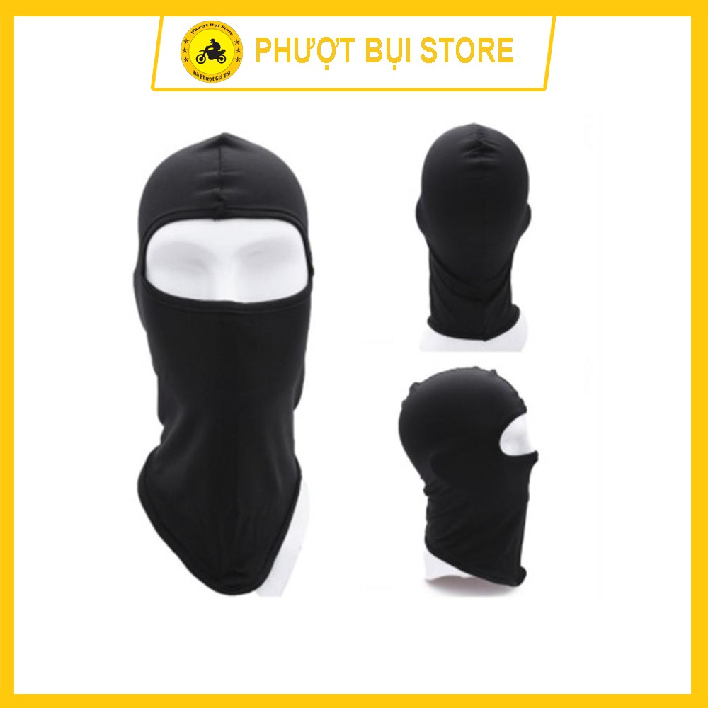 Khăn trùm đầu Ninja vải mát co dãn 4 chiều đội lót mũ mũ bảo hiểm