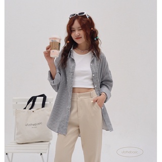 Quần baggy nữ màu be nhạt – Basic Baggy (light beige) – ufo.thebasic