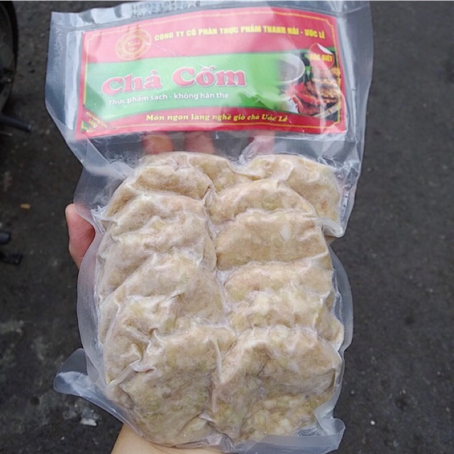 Chả cốm Hà Nội chưa chiên 500 gr