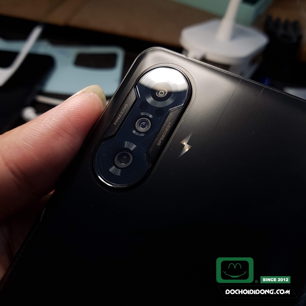 Miếng dán bảo vệ camera Xiaomi K40 Gaming tăng cường lực chống vỡ nguyên liệu nhựa nano cao cấp