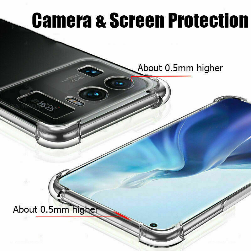 Ốp Lưng Tpu Mềm Trong Suốt Chống Sốc Cho Xiaomi Mi 11 Ultra Mi 11 Lite