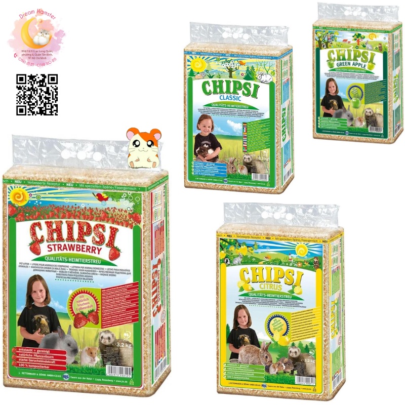 Mùn cưa lót chuồng Chipsi - 3.2kg