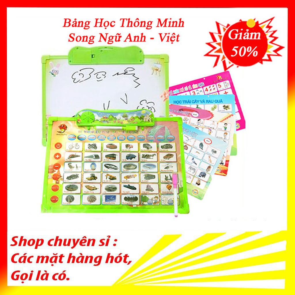 Bảng điện tử thông minh nhiều chủ đề,Bảng học chữ cái đa năng