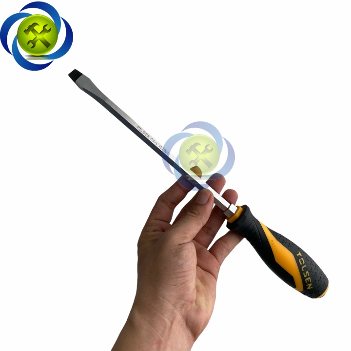 Vít dẹp đóng Tolsen 20119 kích thước1.6mm x10mm x 200mm