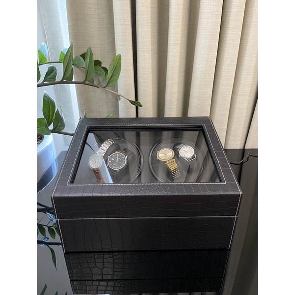 Hộp đồng hồ cơ 🆘Freeship🆘 hộp đồng hồ xoay