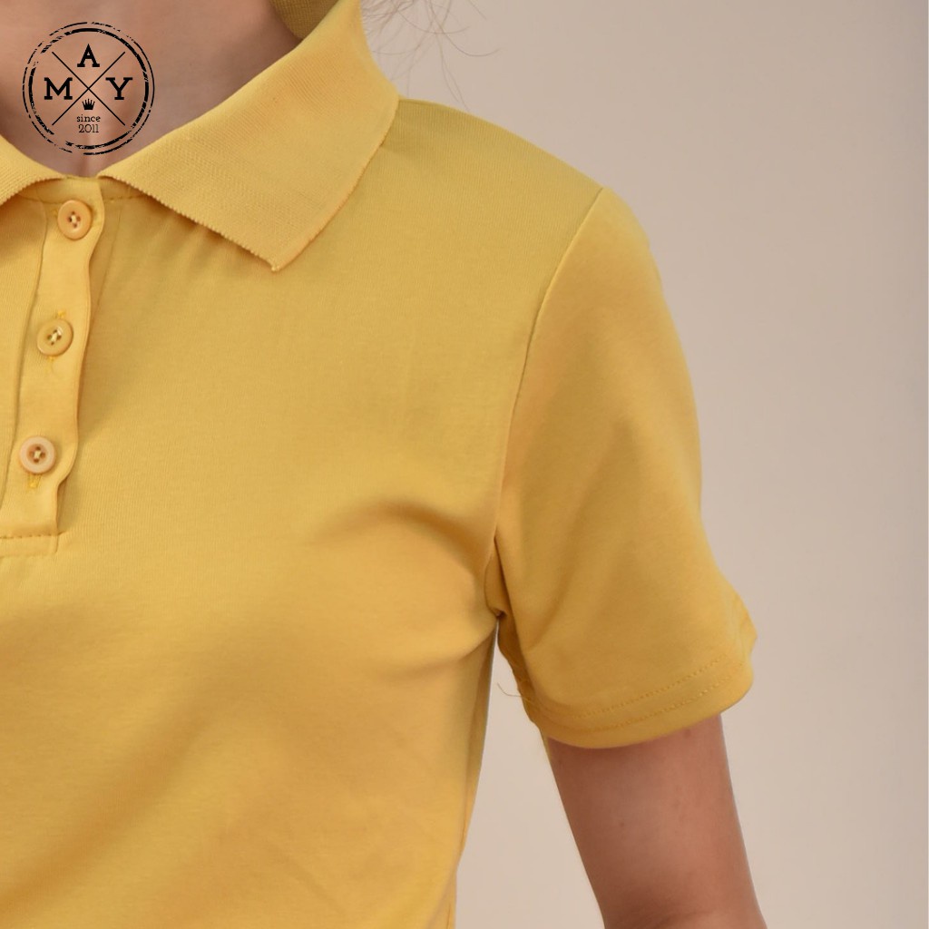 Áo Polo Nữ Trơn MAY.SINCE2011 Ngắn Tay Dáng Ôm Cho Nữ Đi Chơi, Đi Làm Vận Động Thoải Mái MAG05-0311
