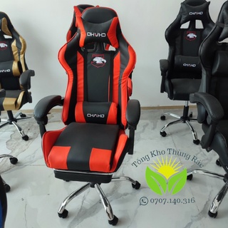 Ghế chơi game cao cấp, gaming, ghế xoay văn phòng kèm massage lưng