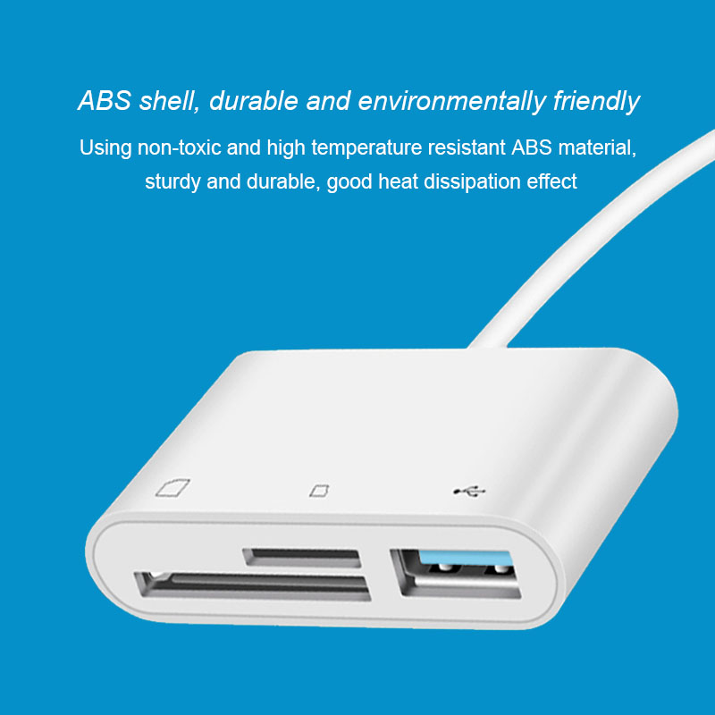 Đầu Đọc Thẻ Nhớ / Usb 3.0 / Otg / Type C / Tf Đa Năng Cho Iphone 12 / Air 3 | BigBuy360 - bigbuy360.vn