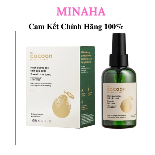 Nước dưỡng tóc tinh dầu bưởi Cocoon (pomelo hair tonic) 140ml