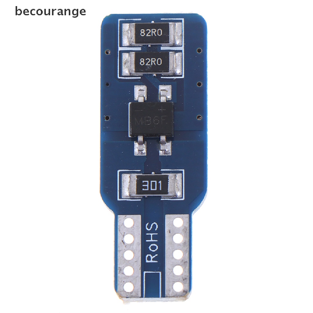 Bóng Đèn LED Canbus T10 3014 W5W 33 SMD Ánh Sáng Trắng Cho Cửa Xe Hơi