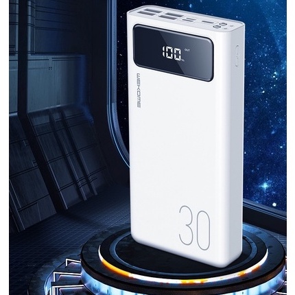 Sạc dự phòng WEKOME WP- 169/ WP- 171/ WP- 175 dung lượng 30000-50000 mAh tích hợp nhiều cổng sạc nhanh