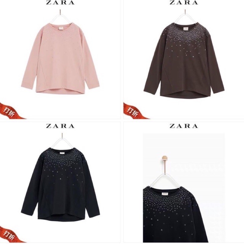 Áo thun dài tay Zara kids xuất xịn - NHIEU MAU