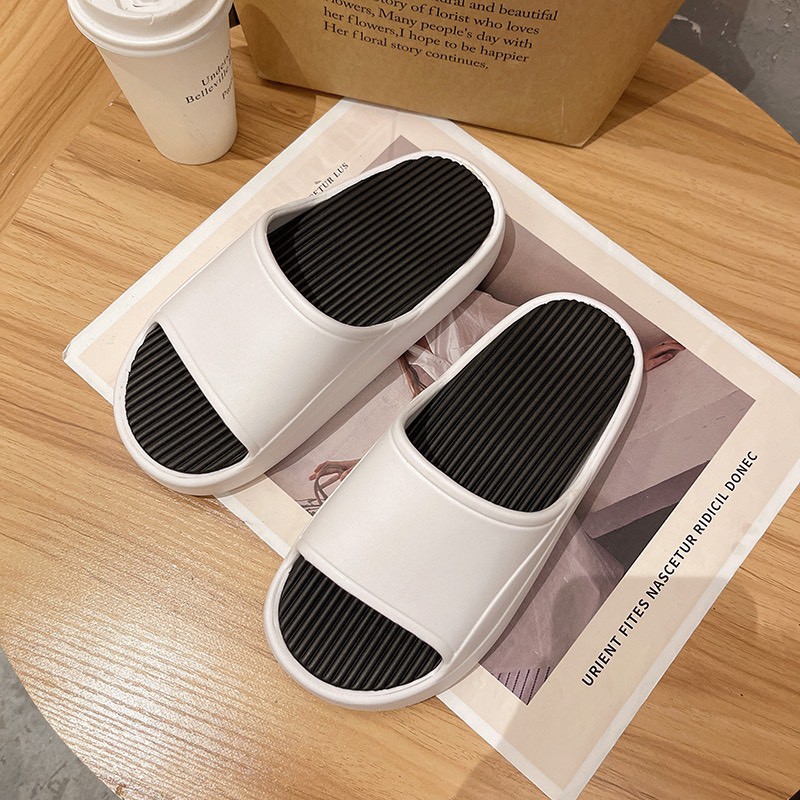 Dép Eva quai ngang nam nữ  đế cao 4cm