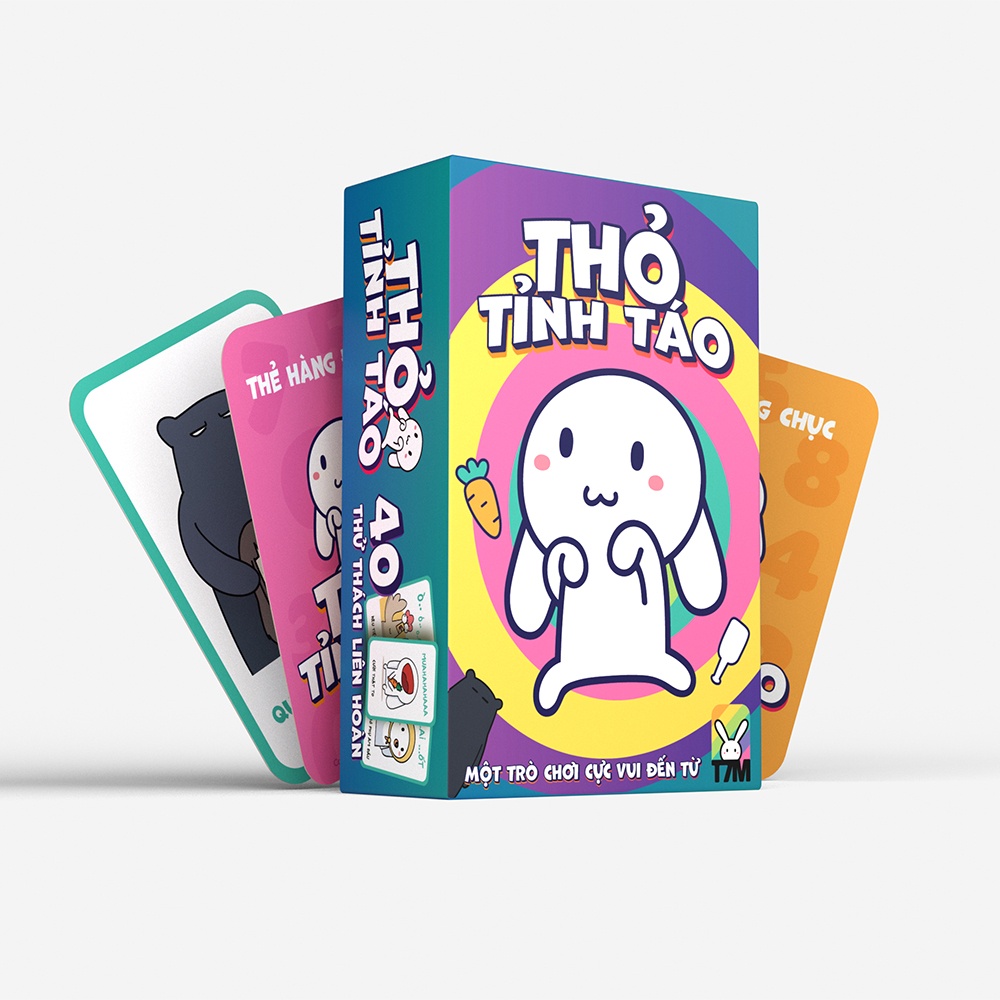 Boardgame Thỏ Tỉnh Táo