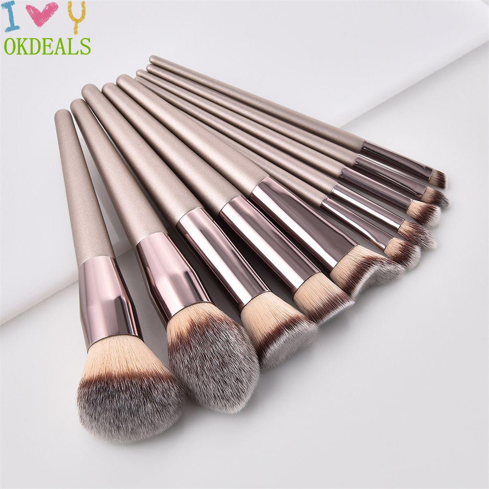 OKDEALS Hot Eyeliner Brush Cosmetic Applicator Eye Blending Brushes Makeup Brush Blush Brush Concealer Brush Fashion Eye Shadow Brush Makeup Tools