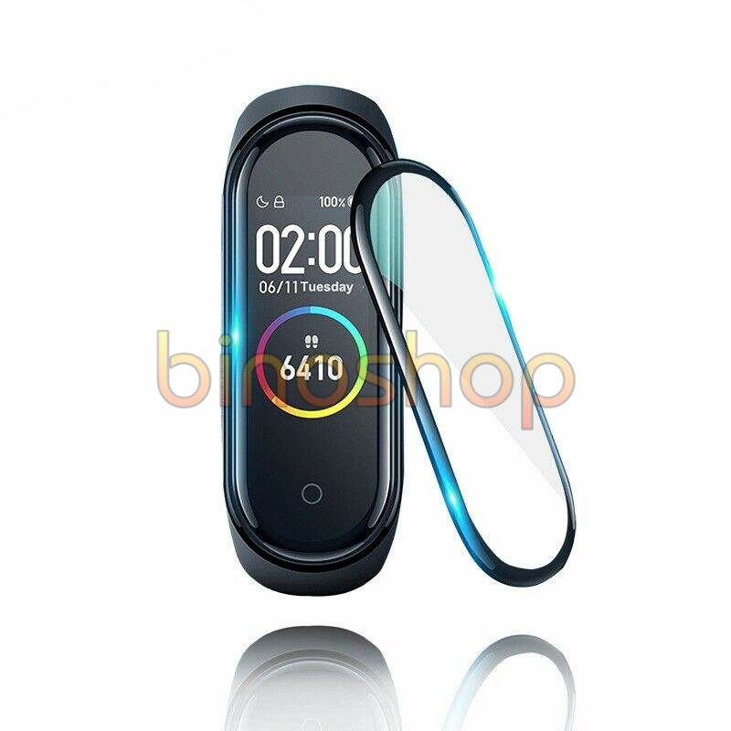 Miếng dán màn hình miband 5 3D FULL VIỀN -  dán dẻo mi band 5 3D FULL MÀN