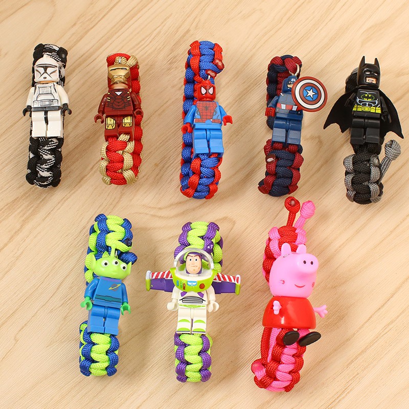 [17 MẪU] Vòng Tay LEGO Minifigures - Vòng Đeo Tay Paracord Mẫu Độc Lạ ⭐️ | BigBuy360 - bigbuy360.vn