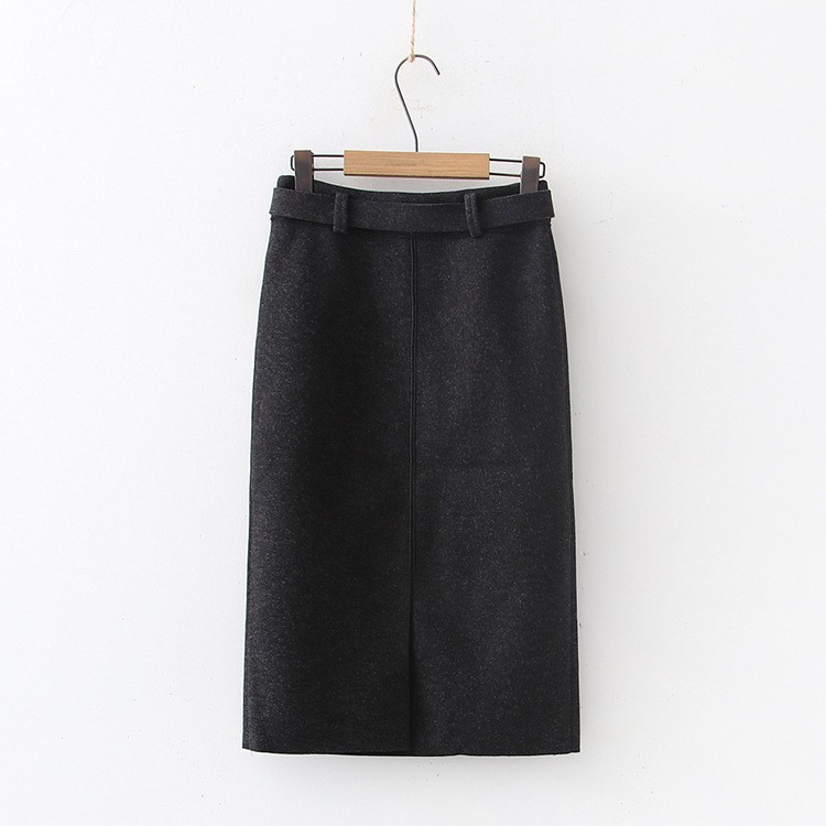 Chân váy dài dạ co giãn nữ chân váy bút chì Akira Store - Tặng kèm belt | BigBuy360 - bigbuy360.vn