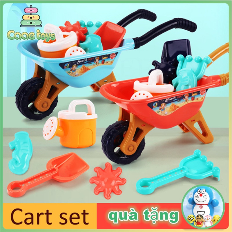 【THEO DÕI CHÚNG TÔI NHẬN voucher 5000 ₫】 Bộ đồ chơi cát trên biển 6 món vui nhộn dành cho trẻ em