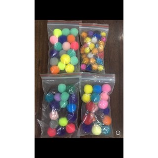 4 bịch hạt chôm nhiều màu giống hình