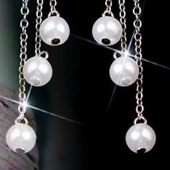 Khuyên tai lệ ba đá bạc bông tai trang sức phụ kiện nữ phong cách Hàn Quốc thiết kế độc đáo mới lạ