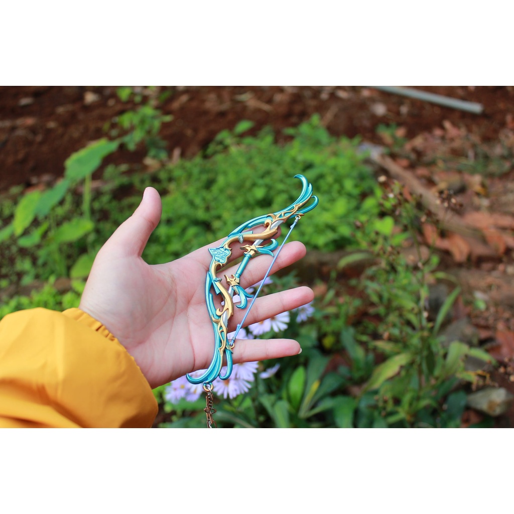 [ Tặng đế ][ 17cm ] Mô hình móc khóa Tiếng Thở Dài Vô Tận - Genshin Impact - Baystore