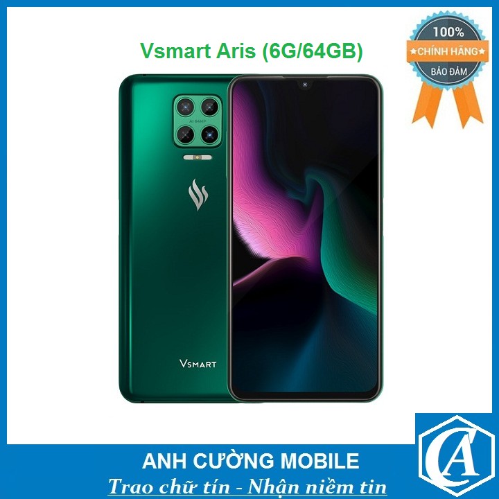 Điện thoại Vsmart Aris (6G/64GB) – Chính hãng