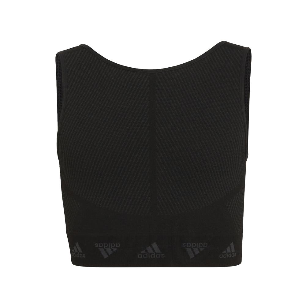 Áo Tank Top adidas TRAINING Em bé Áo Tank Top Lửng Tập Luyện Không Đường May adidas AEROKNIT Màu đen HB0453