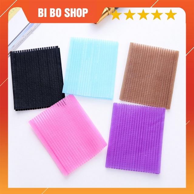 Miếng Dán Tóc, Dán Mái Tự Dính Hình Chữ Nhật Giúp Cố Định Tóc Cho Trang Điểm, Rửa Mặt Tiện Lợi