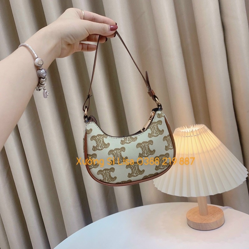 Túi Kẹp Nách Mini Vải Nhiều Hoạ Tiết Cho Bé Size 14 - MS352